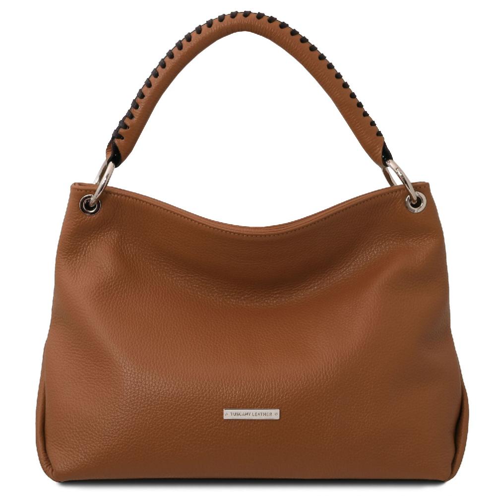 Tuscany Leather Borsa a Spalla in Pelle Morbida Promozione