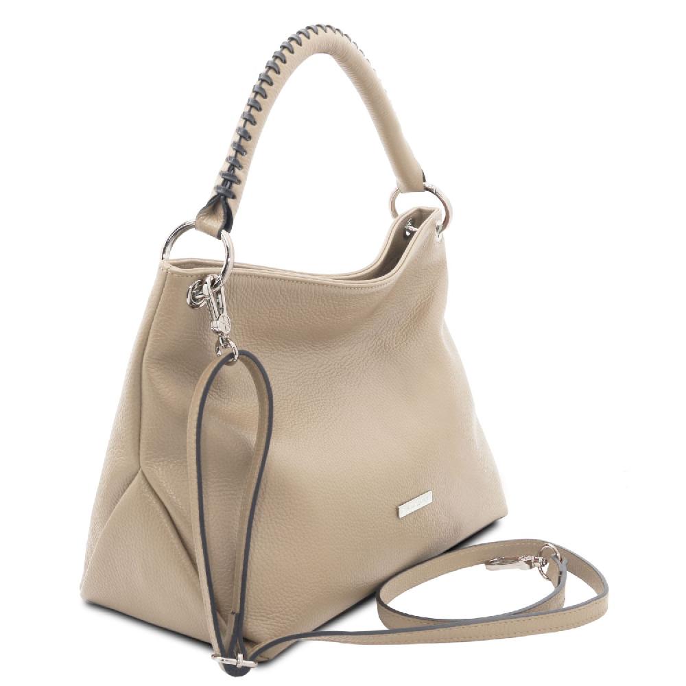 Tuscany Leather Borsa a Spalla in Pelle Morbida Spedizione Gratuita
