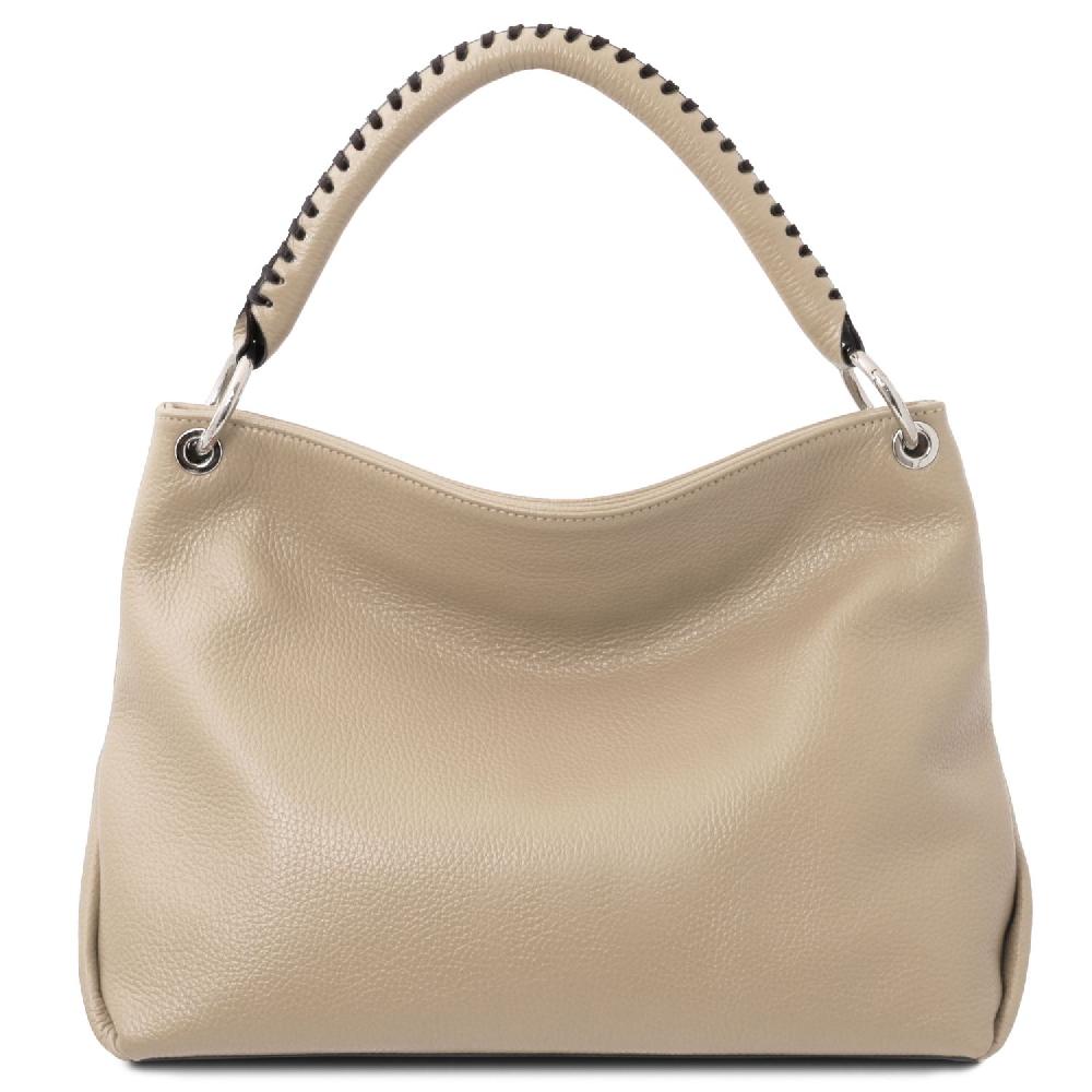 Tuscany Leather Borsa a Spalla in Pelle Morbida Spedizione Gratuita