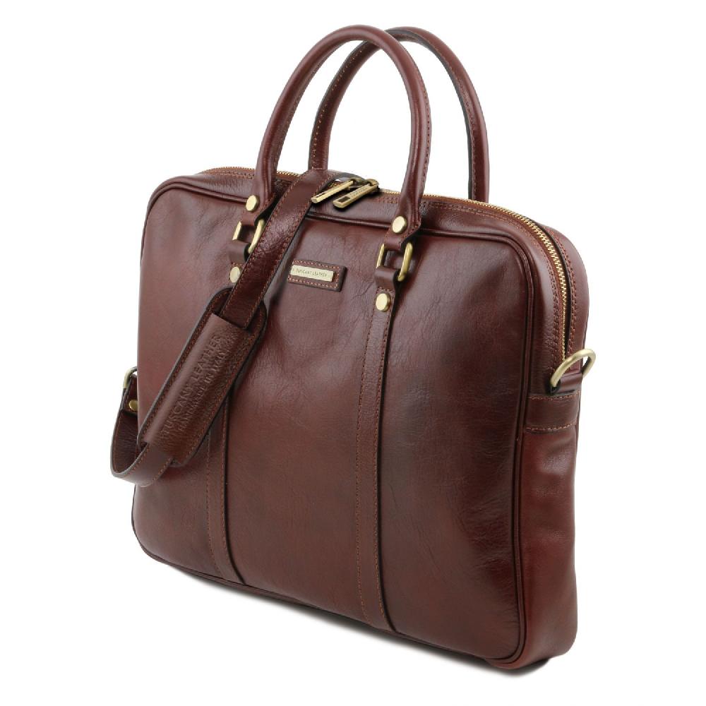 Tuscany Leather Borsa Porta Computer in Pelle Qualità Garantita