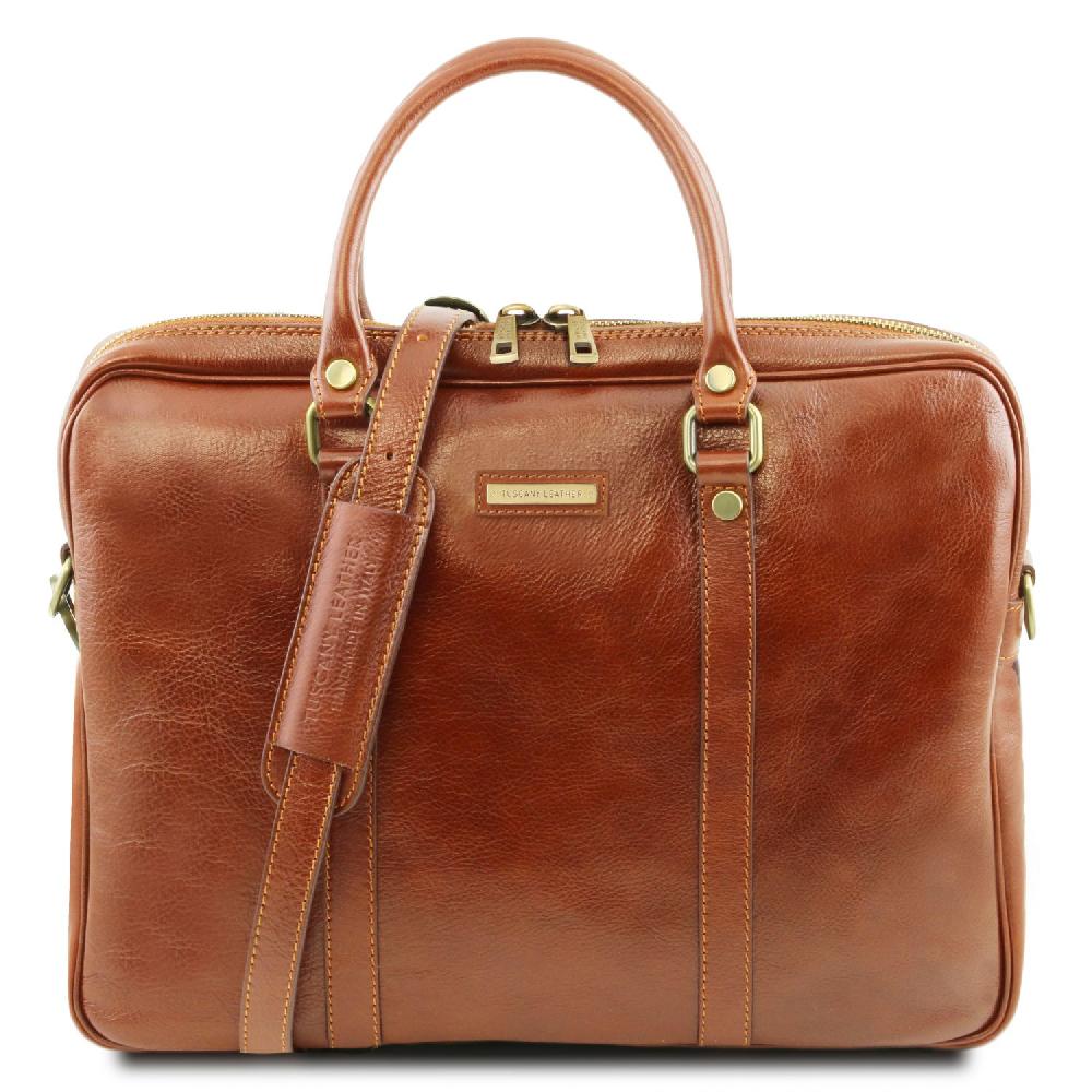 Tuscany Leather Borsa Porta Computer in Pelle Negozi Online