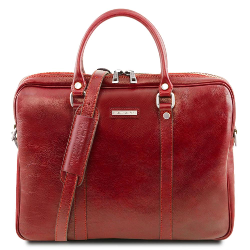 Tuscany Leather Borsa Porta Computer in Pelle Acquista Ora