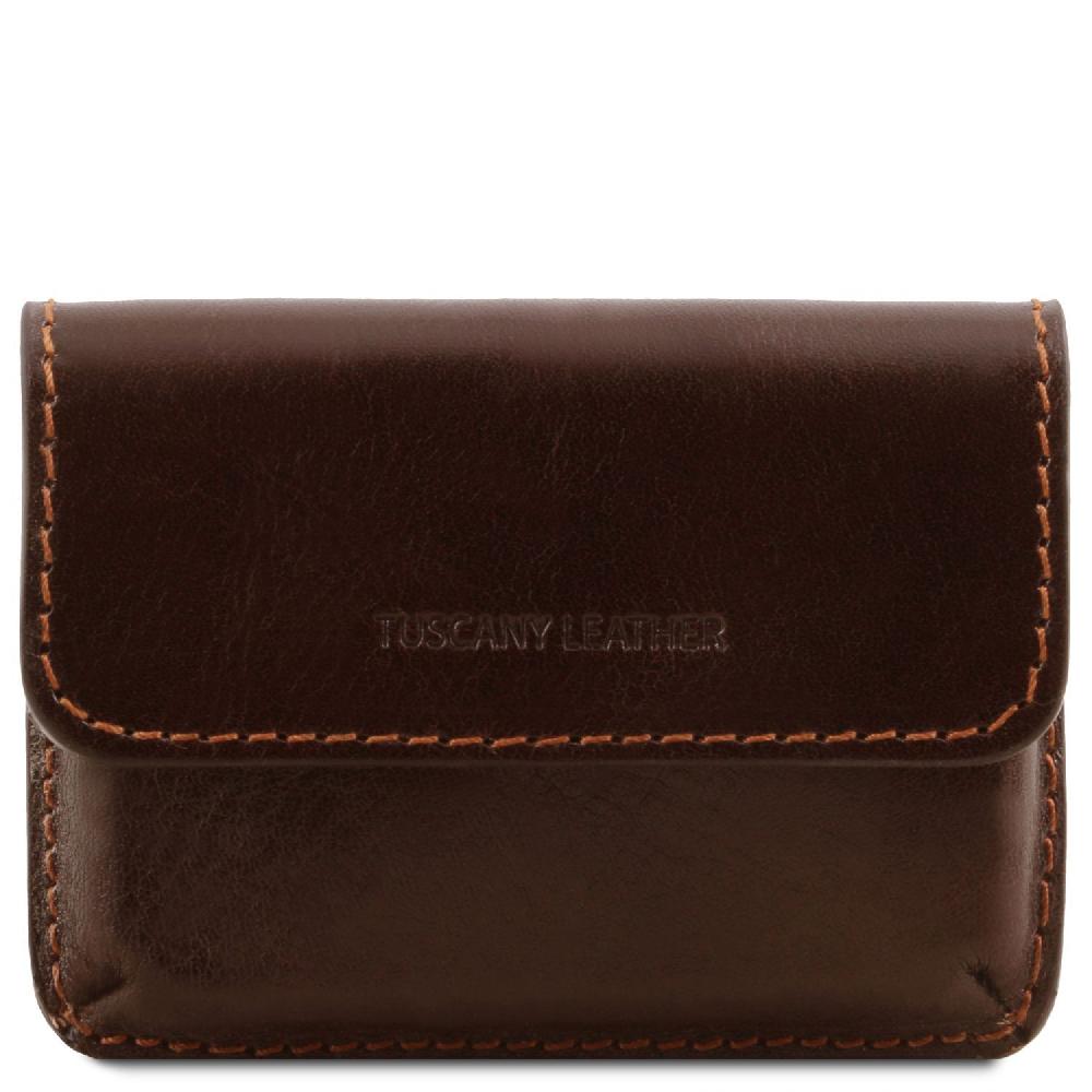 Tuscany Leather Esclusivo Porta Biglietti da Visita in Pelle Promozione Limitata