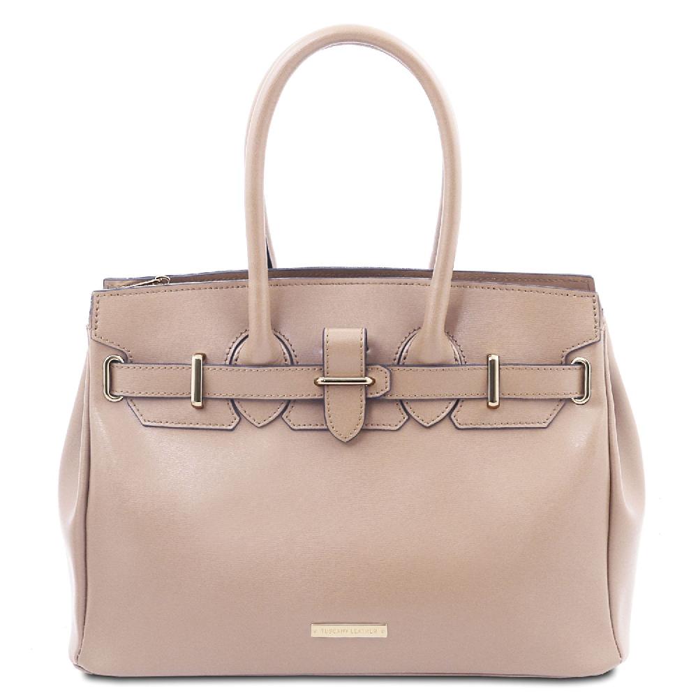 Tuscany Leather Borsa a Mano in Pelle Economico