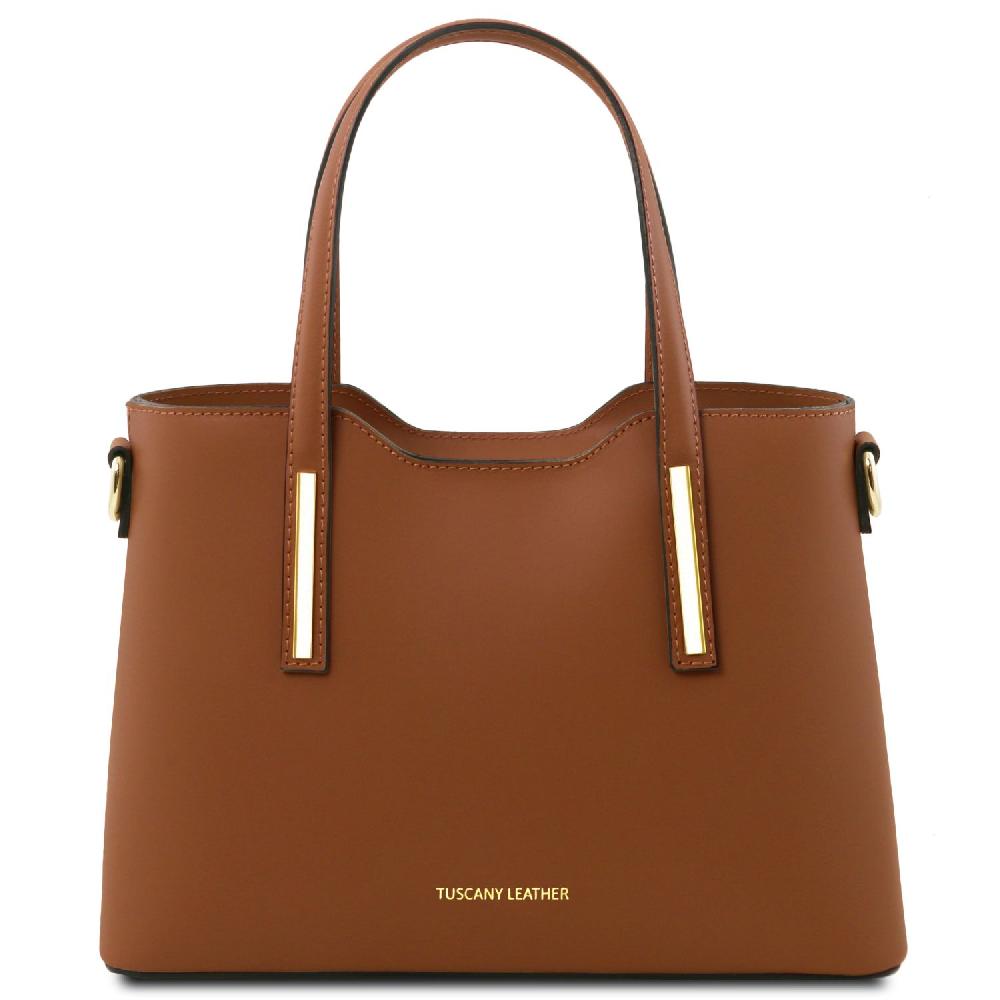 Tuscany Leather Leather Tote - Small Size Vendite Flash