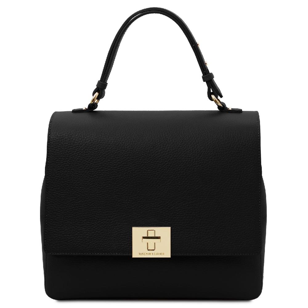 Tuscany Leather Leather Convertible Backpack Handbag Offerta speciale