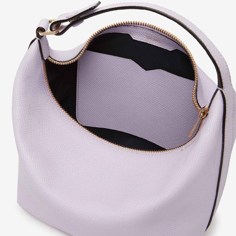 Valextra Borsa da Donna Mochi Mini di Lusso in Pelle Lilla | Valextra Qualità