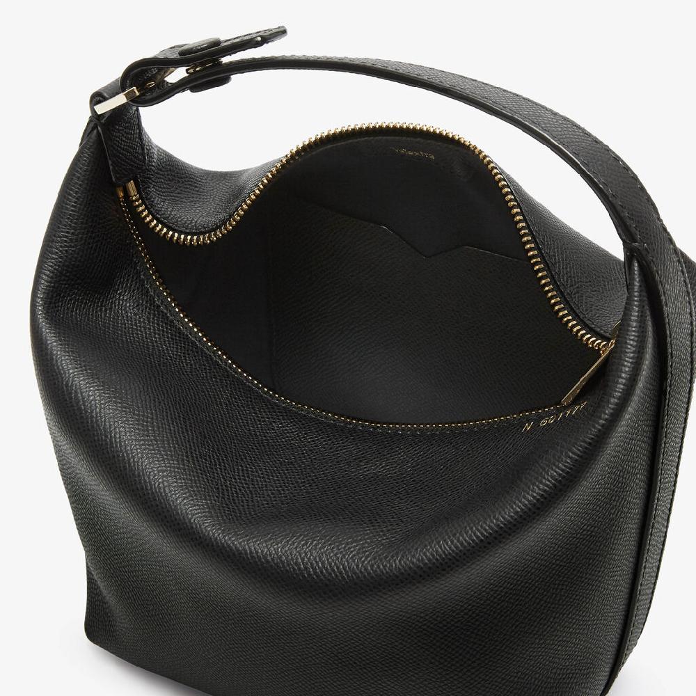 Valextra Borsa a mano mochi da Donna di Lusso in Pelle Nera | Valextra Vendita