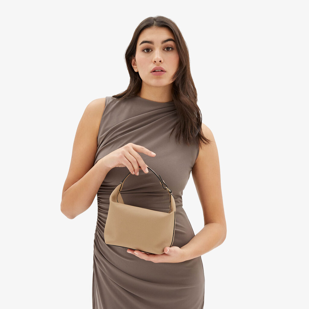 Valextra Borsa a mano da Donna Mochi di Lusso in Pelle Beige | Valextra Pezzi Unici