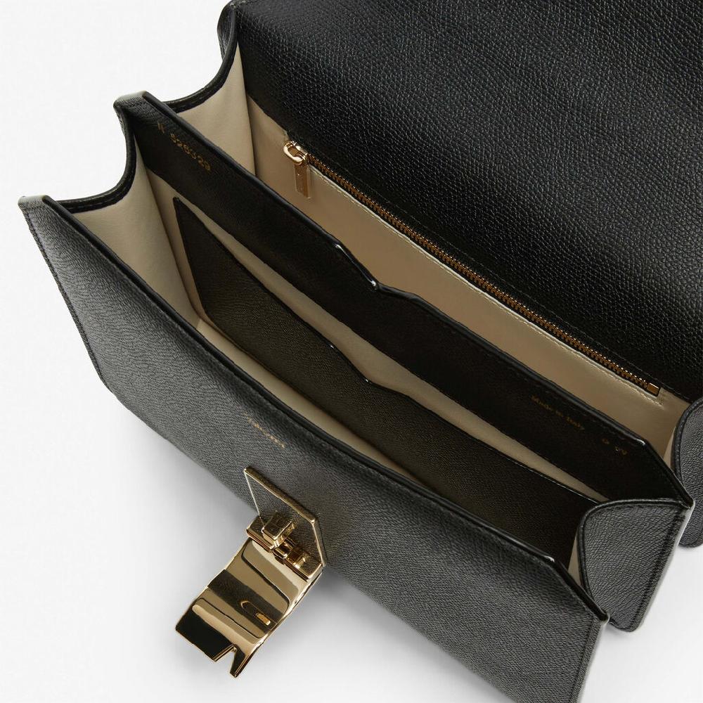 Valextra Borsa a spalla Media in Pelle Nera | Valextra NoLo Sottocosto