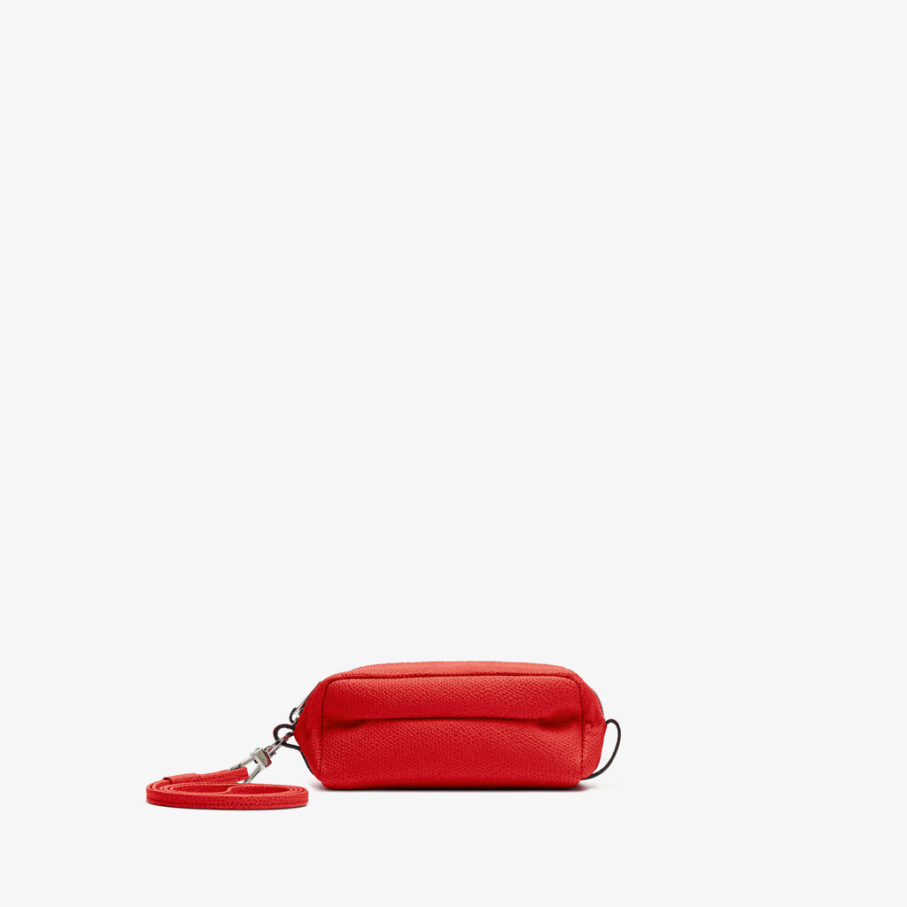 Valextra Trousse da Donna in Pelle Rossa con tracolla | Valextra Promozione Limitata