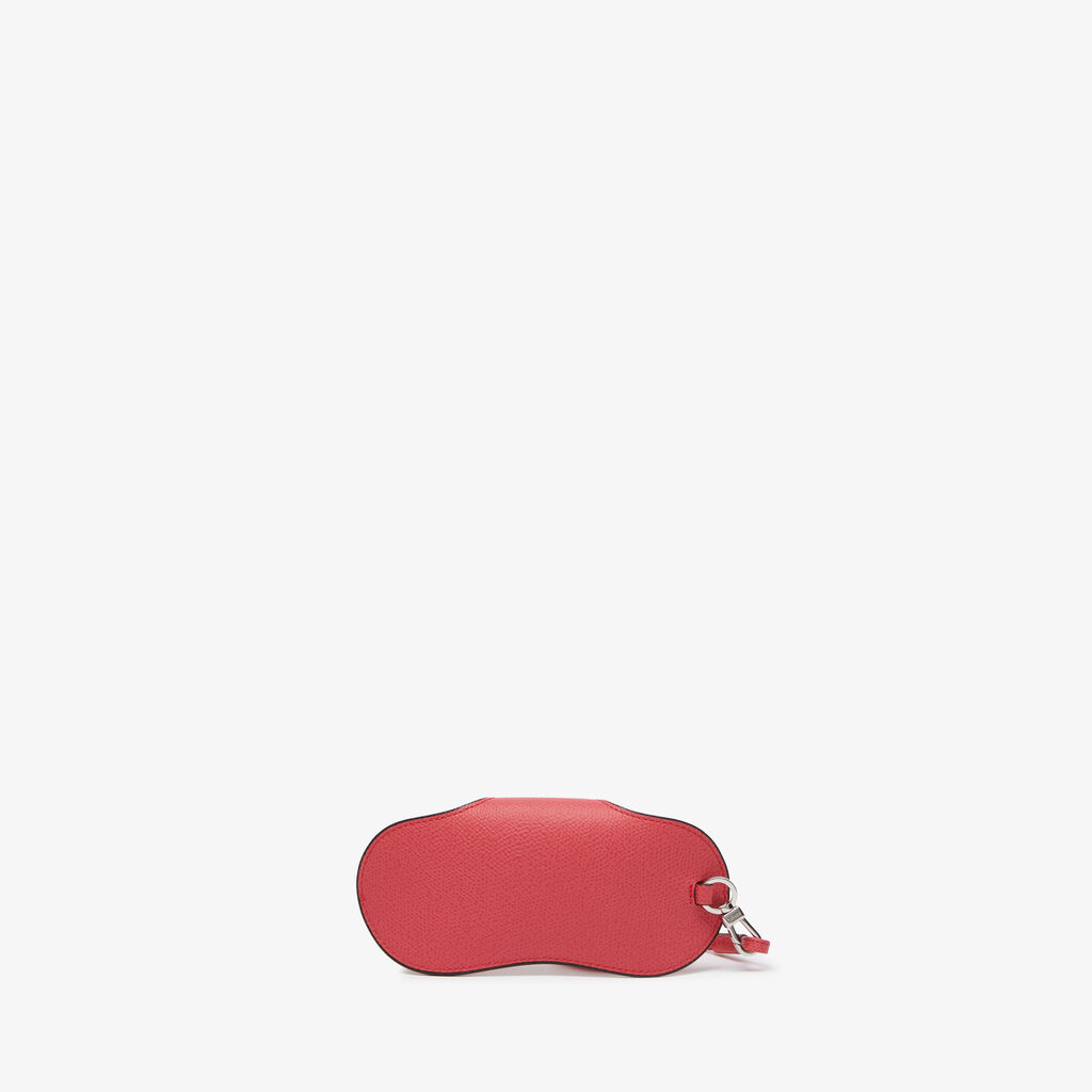 Valextra Porta Occhiali Con Tracolla | Pelle di vitello Millepunte | Rosa Fragola | Valextra Prezzo Ridotto