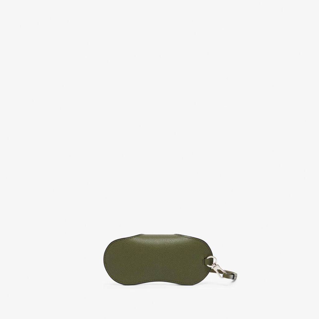 Valextra Custodia occhiali in Pelle Verde Militare | Valextra Economico