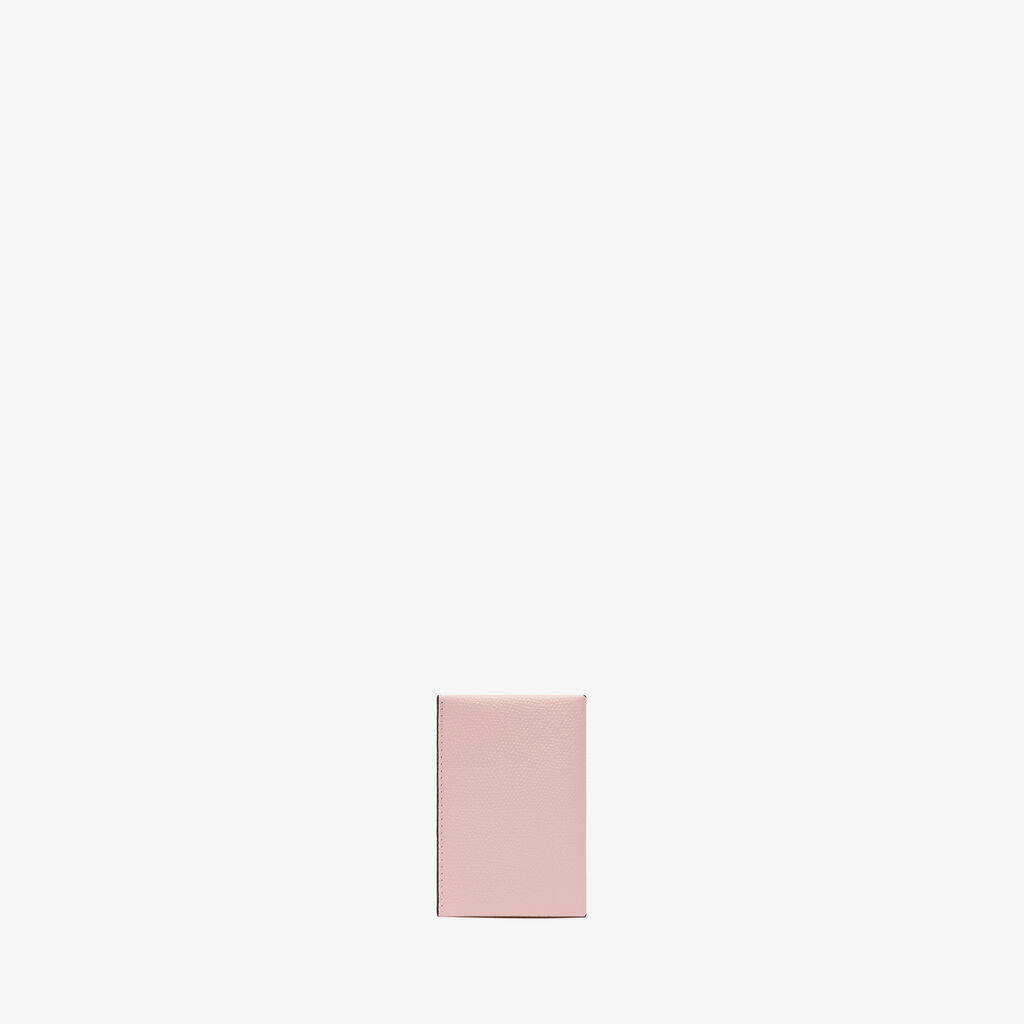 Valextra Porta carte piccolo da Donna in Pelle Rosa | Valextra Outlet