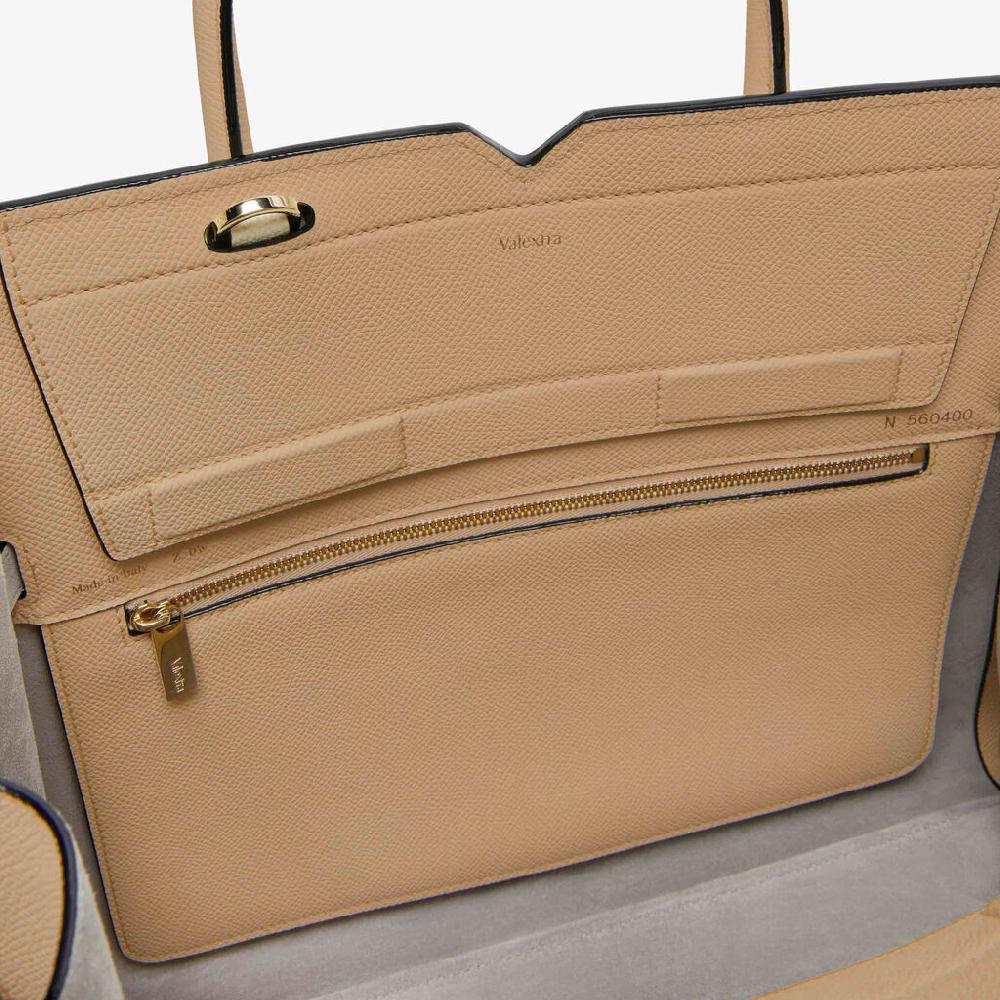 Valextra Borsa a mano da Donna Media Beige di Lusso | Valextra Vendita