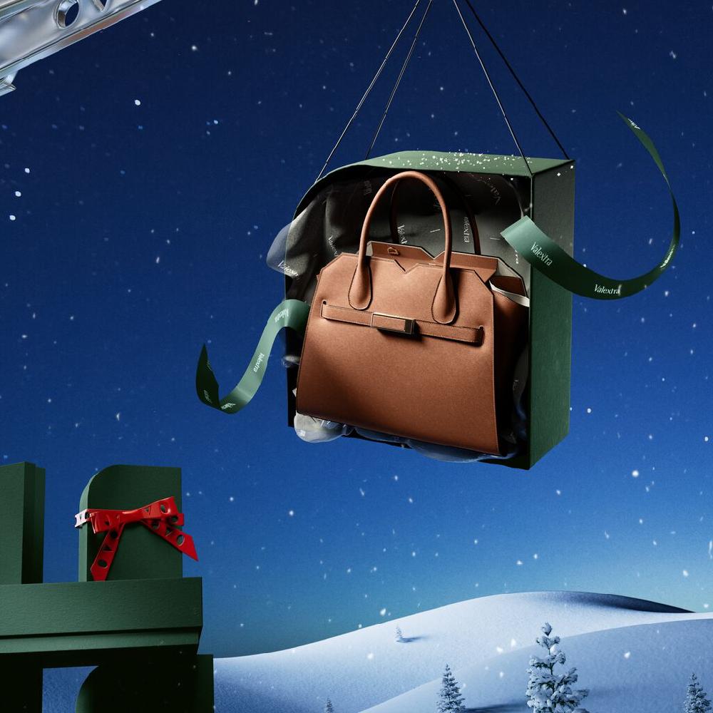 Valextra Borsa a due manici da Donna di Lusso Marrone | Valextra Promozione