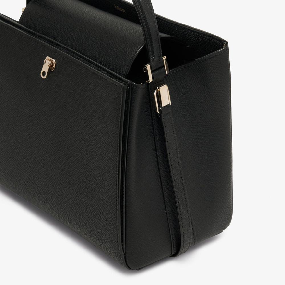 Valextra Borsa a mano da Donna in Pelle Nera | Valextra Brera Sottocosto