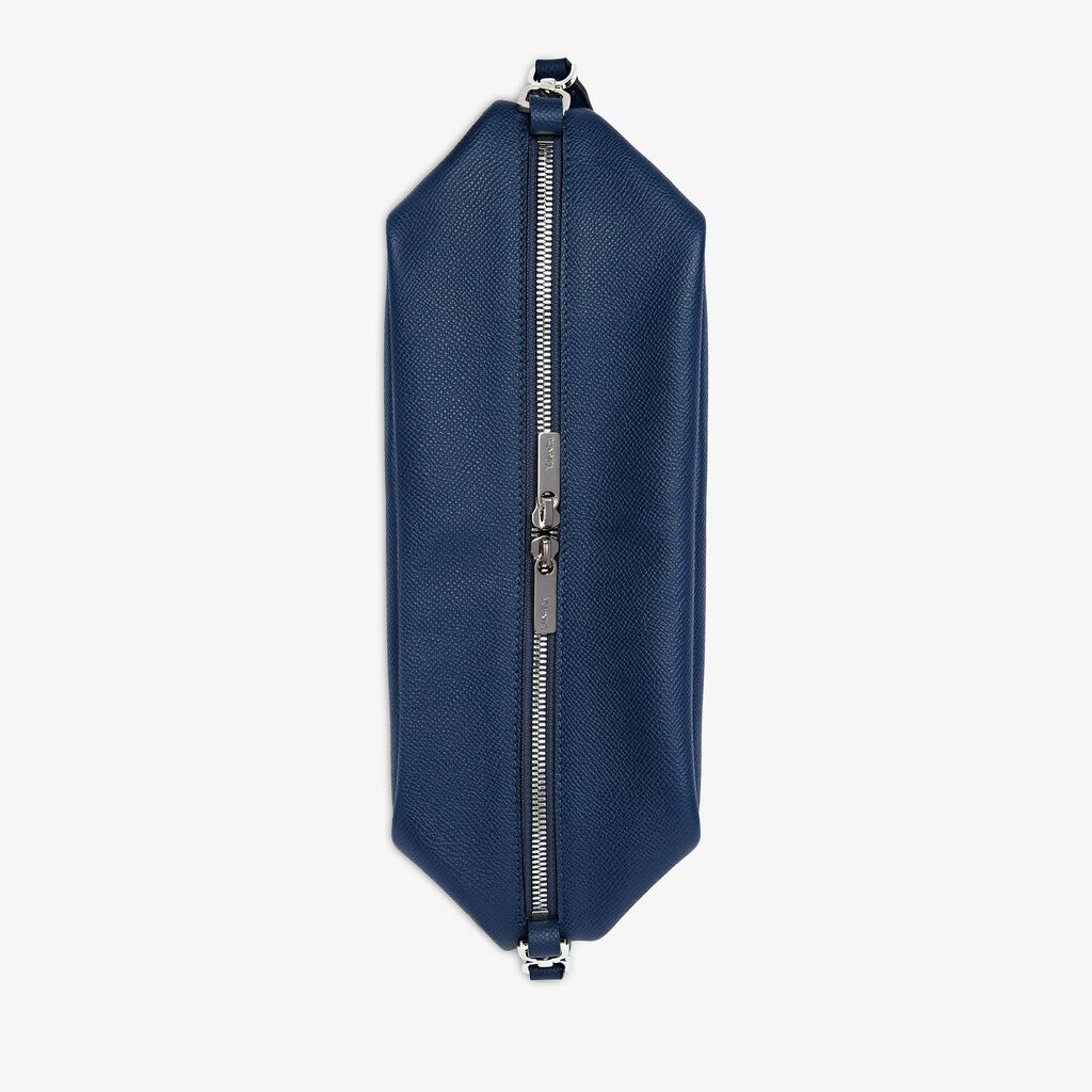 Valextra Borsa a tracolla da Donna di Lusso in Pelle Blu Zaffiro | Valextra Outlet