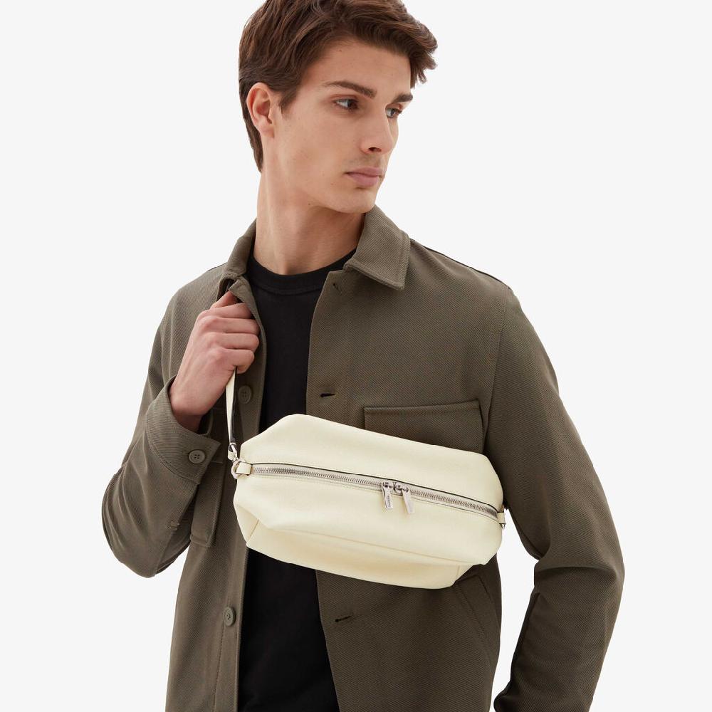 Valextra Borsa Origami da Donna in Pelle Bianca di Lusso | Valextra Saldi