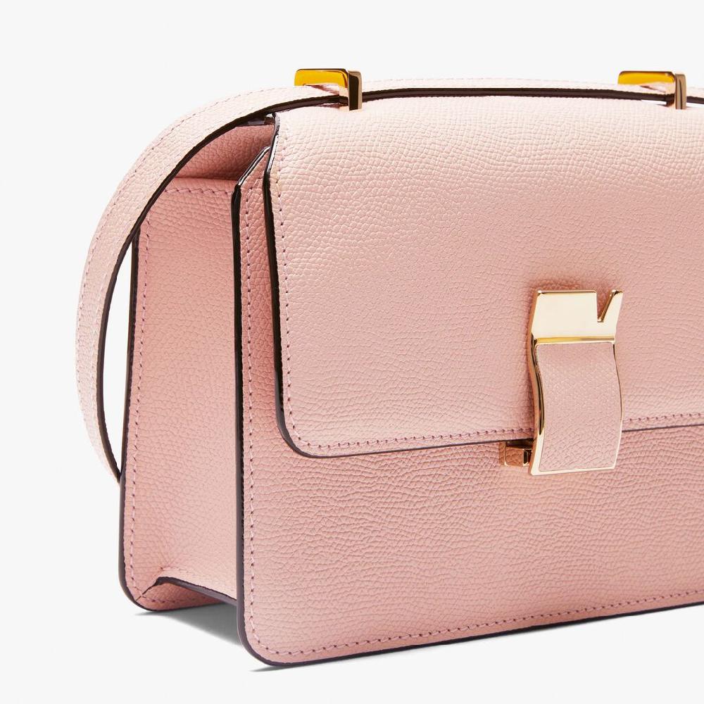 Valextra Borsetta a tracolla elegante NoLo in Pelle Rosa | Valextra Fino Al -60%