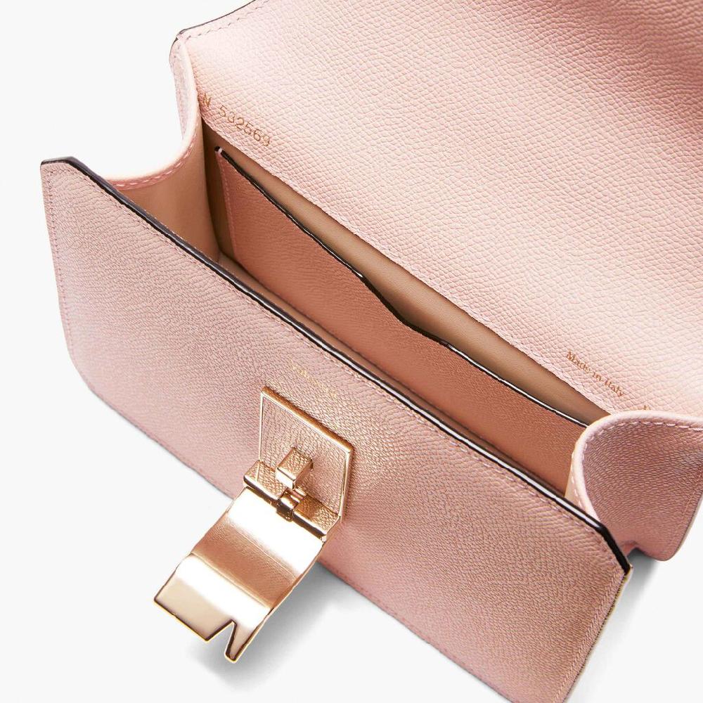 Valextra Borsetta a tracolla elegante NoLo in Pelle Rosa | Valextra Fino Al -60%