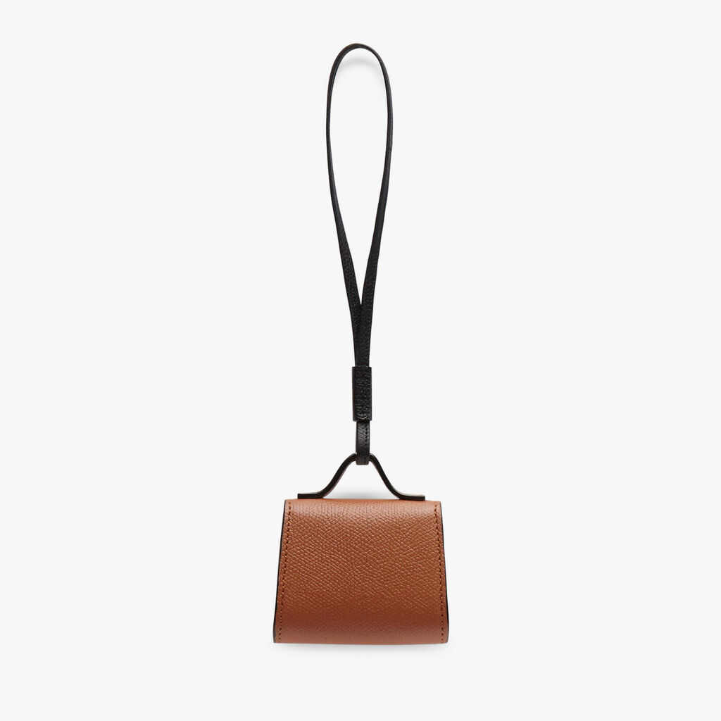 Valextra Charm per borsa da Donna in Pelle Marrone | Valextra Iside Vendita