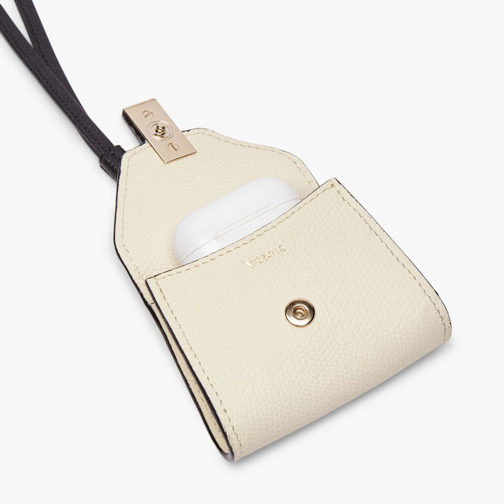 Valextra Charm borsa da Donna in Pelle Bianca e Nera | Valextra Iside Promozione