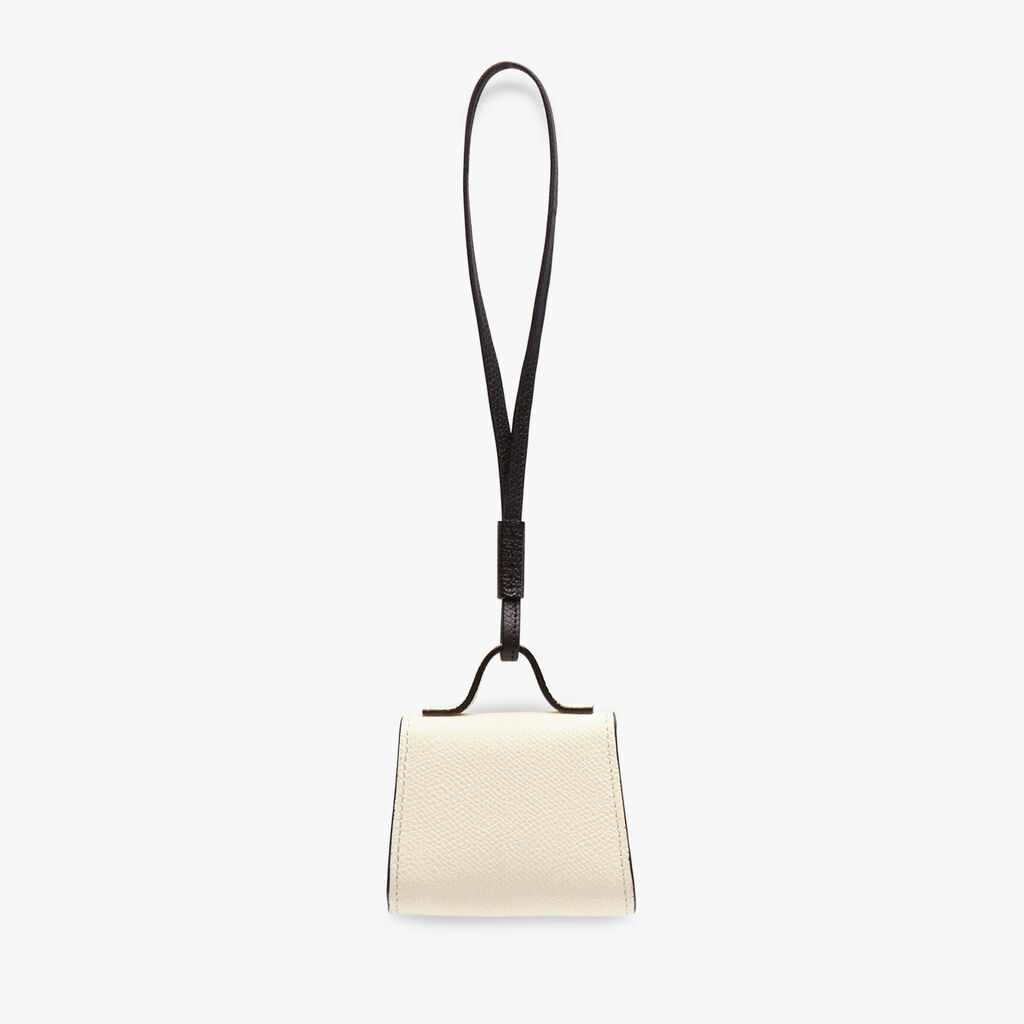 Valextra Charm borsa da Donna in Pelle Bianca e Nera | Valextra Iside Promozione