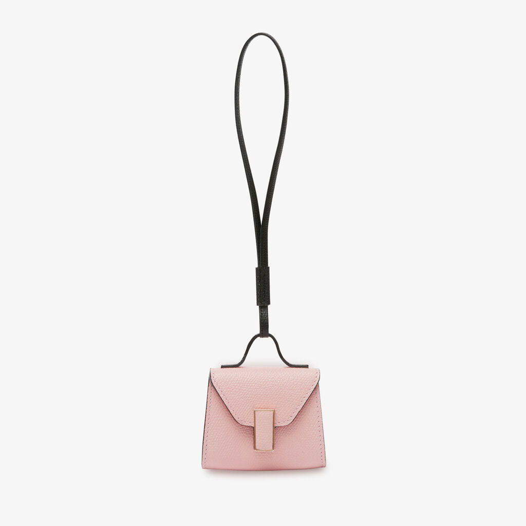 Valextra Charm per borsa da Donna in Pelle Rosa | Valextra Iside Pezzi Unici
