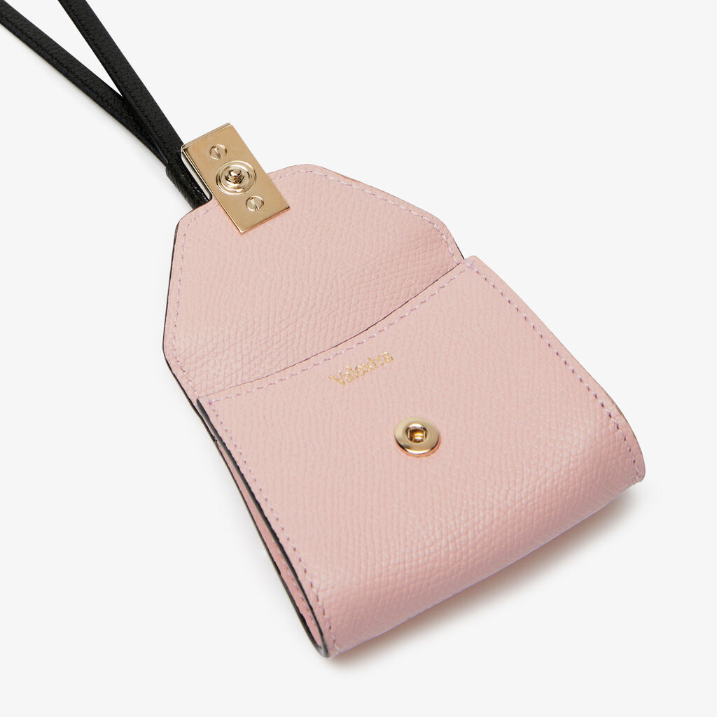 Valextra Charm per borsa da Donna in Pelle Rosa | Valextra Iside Pezzi Unici
