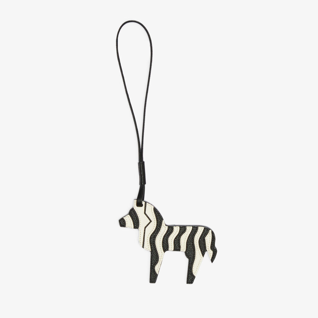 Valextra Ciondolo per borse a forma di zebra in Pelle | Valextra Negozi Online