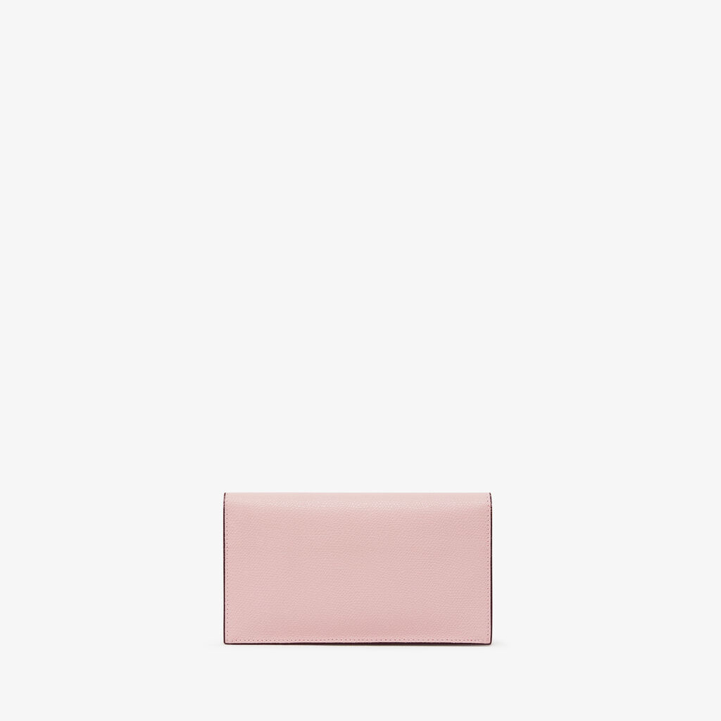 Valextra Portafoglio versatile grande in Pelle Rosa | Valextra Brera Offerta temporanea
