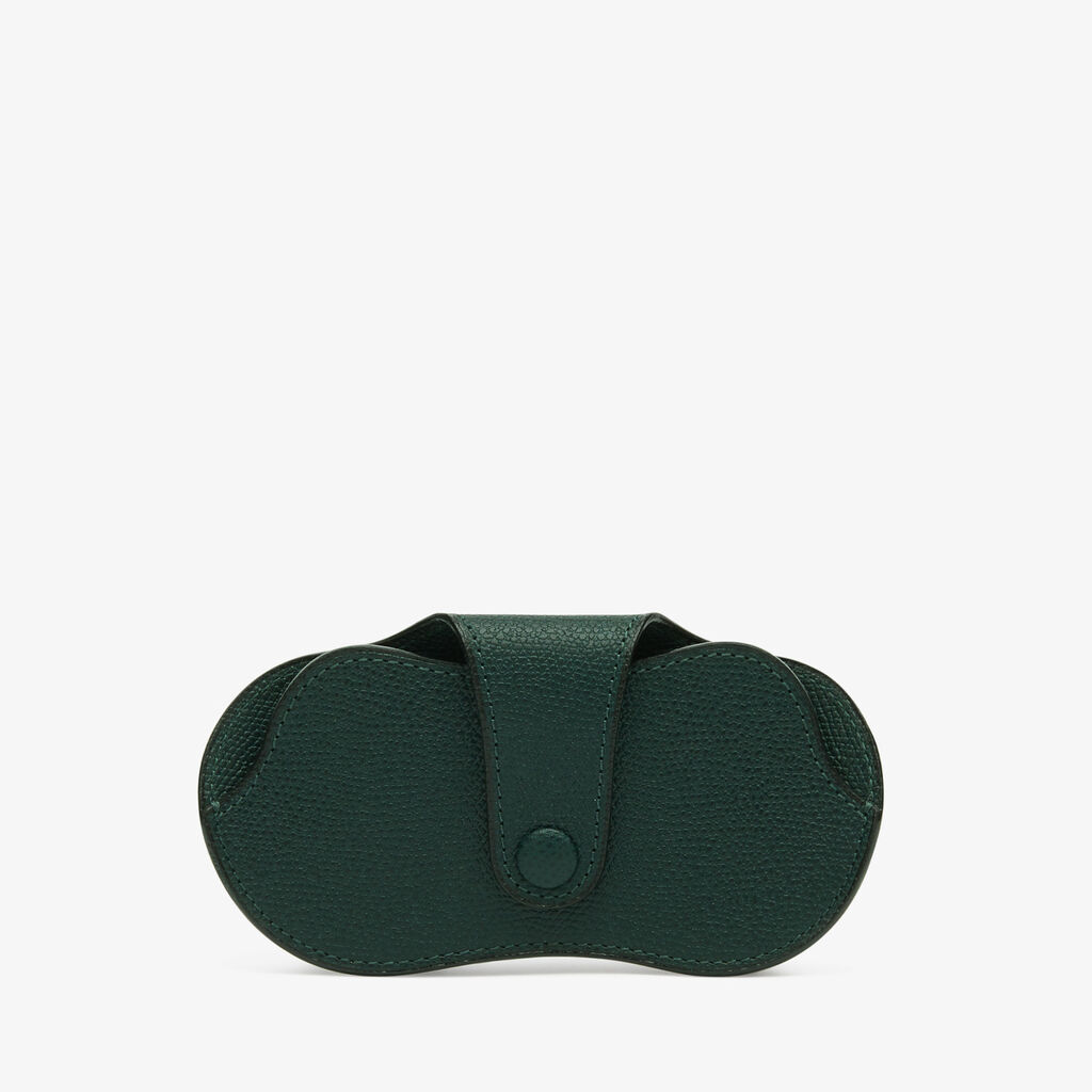 Valextra Custodia occhiali in Pelle Verde | Valextra Super Saving Price