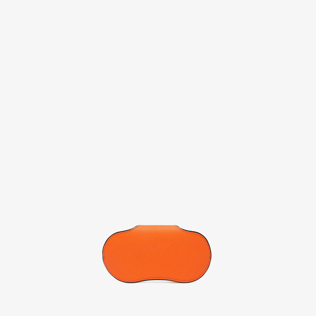 Valextra Custodia occhiali in Pelle Arancione | Valextra piccola pelletteria Ritorno libero