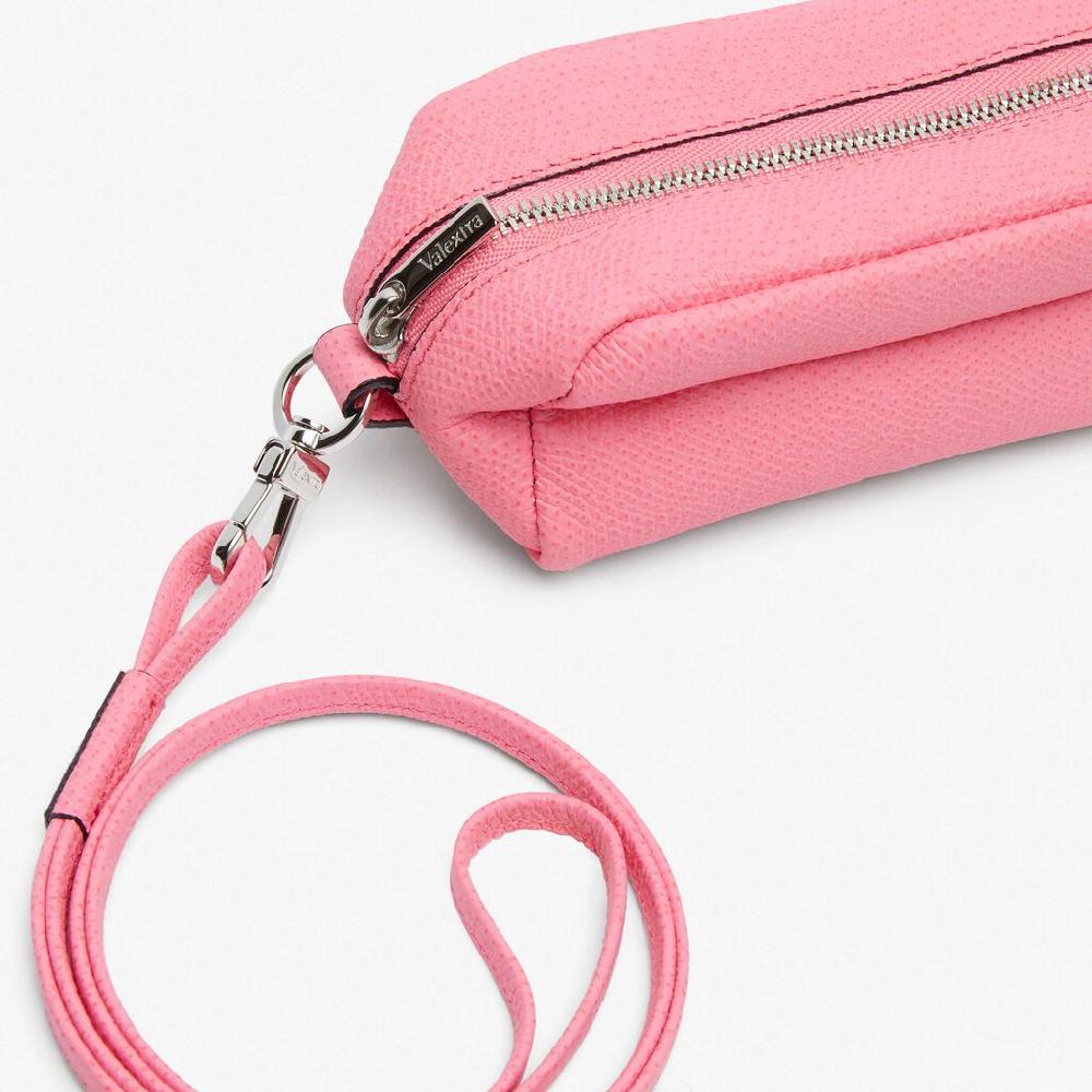 Valextra Micro beauty-case/Micro bag in Pelle Rosa | Valextra Ultimi due giorni