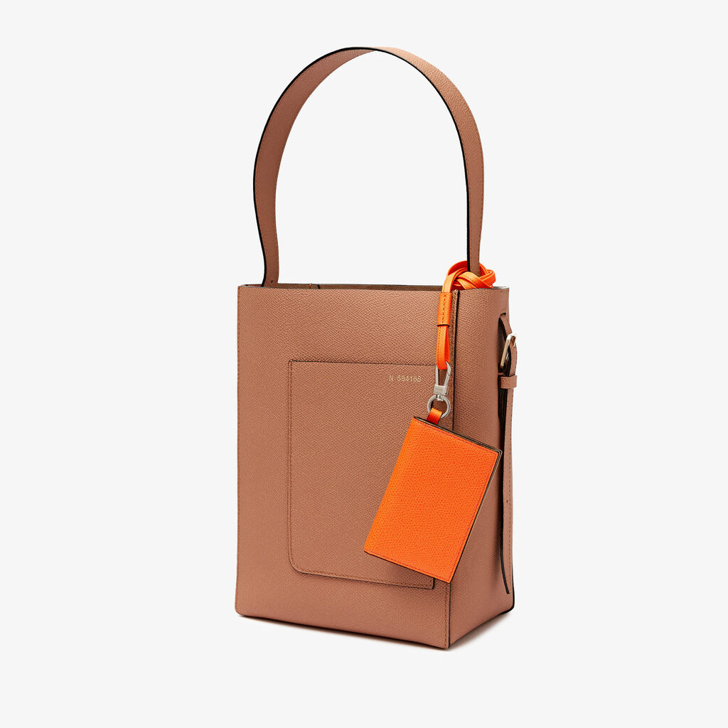 Valextra Porta carte con laccio da Donna in Pelle Arancione | Valextra Fino al 60% di sconto