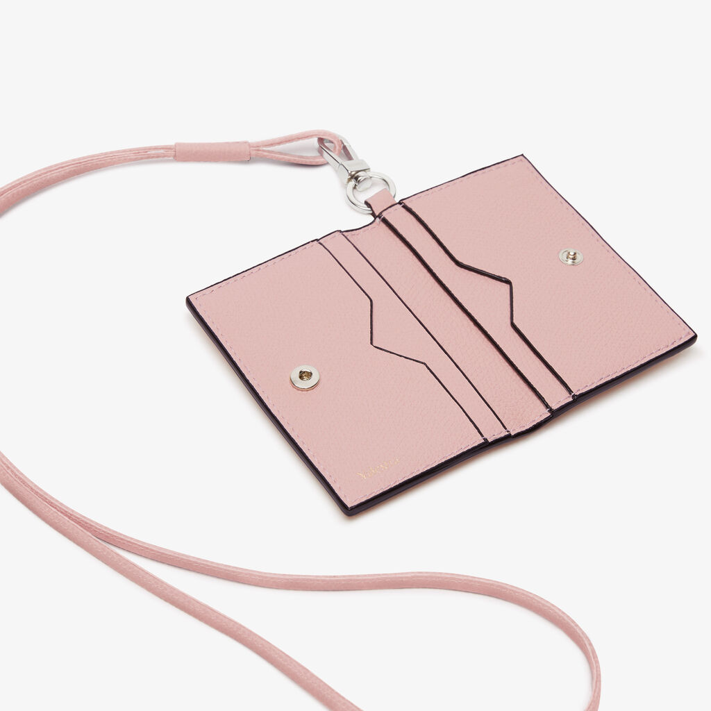 Valextra Porta carte con laccio da Donna in Pelle Rosa | Valextra Only for today