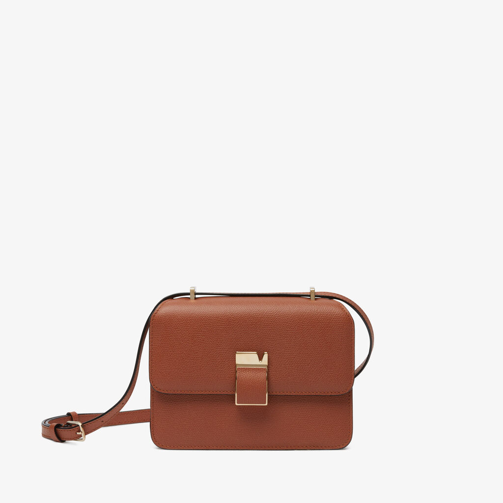 Valextra Borsa a tracolla da Donna in Pelle Marrone di Lusso | Valextra Fino al 55% di sconto