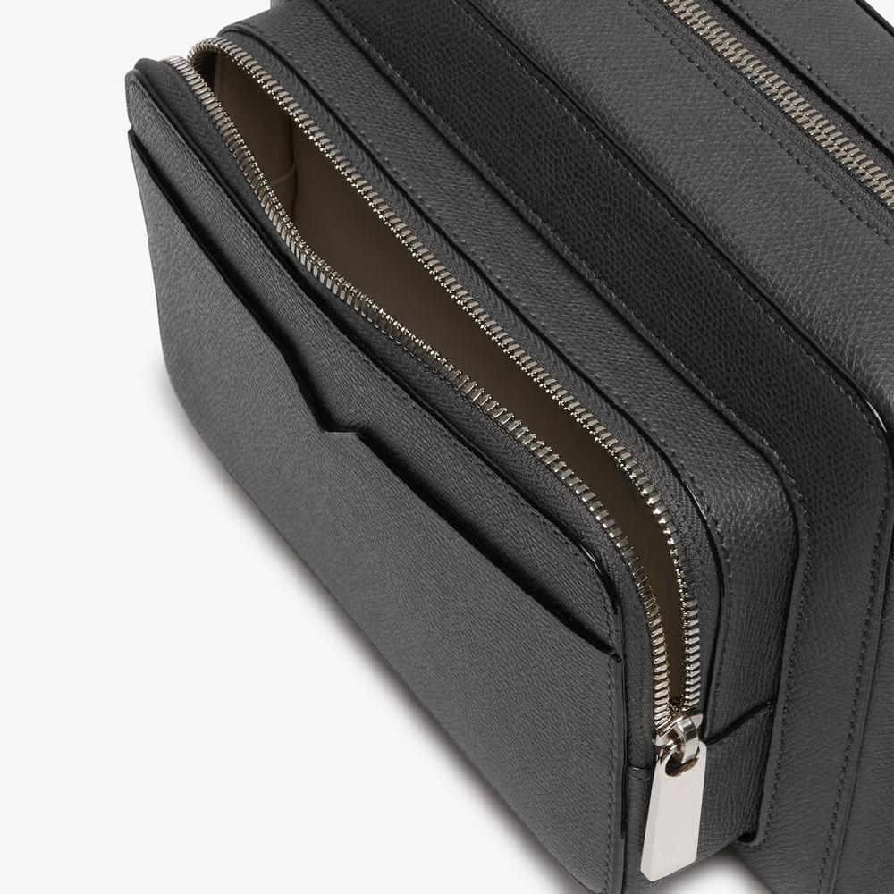 Valextra Borsetta comoda Reporter in Pelle Grigia | Valextra V-Line 50% di sconto per tempo limitato