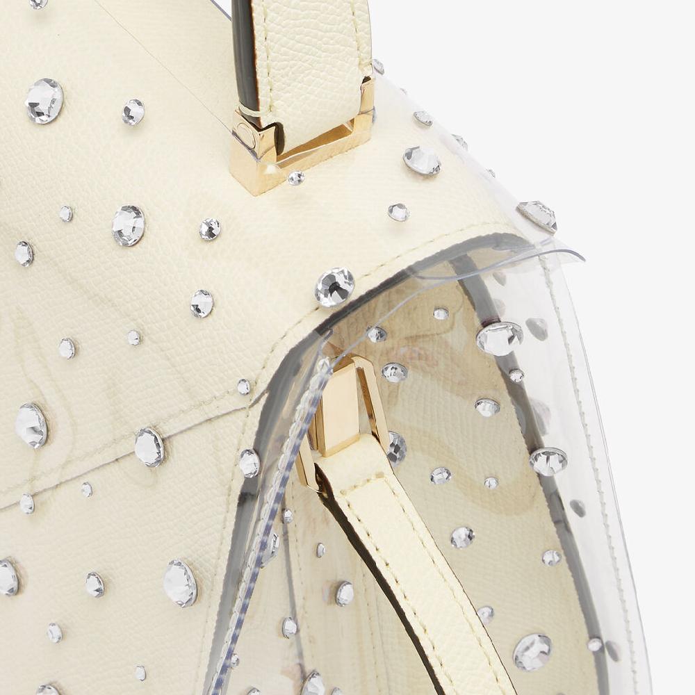 Valextra Impermeabile borsa Donna Trasparente e Argento | Valextra Iside Pezzi Unici