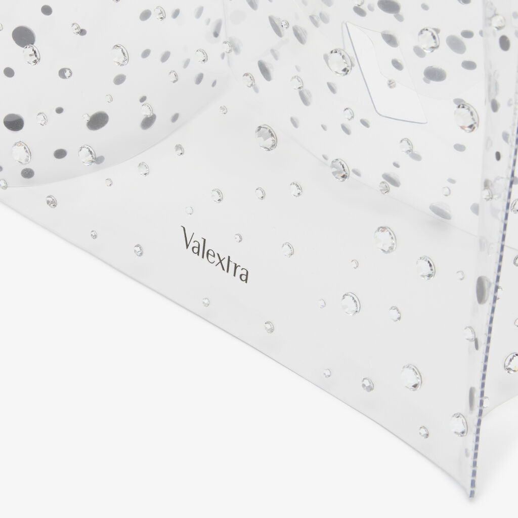 Valextra Impermeabile borsa Donna Trasparente e Argento | Valextra Iside Pezzi Unici