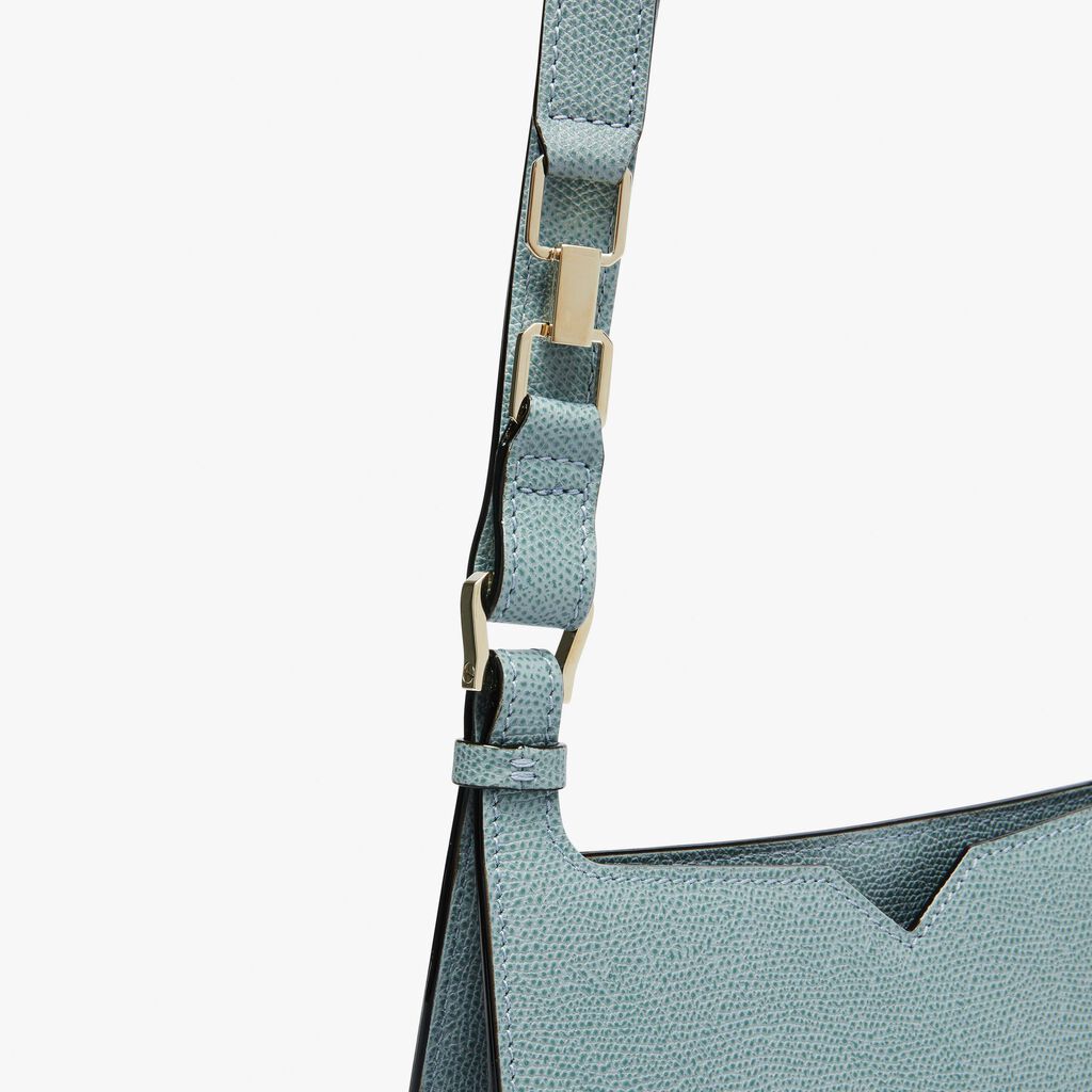 Valextra Borsa a spalla Mini in Pelle Blu | Valextra Hobo Hotsell