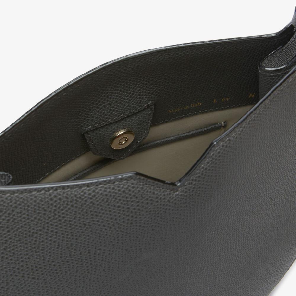 Valextra Borsa weekend Mini da Donna in Pelle Grigia | Valextra Hobo Vendita Economica