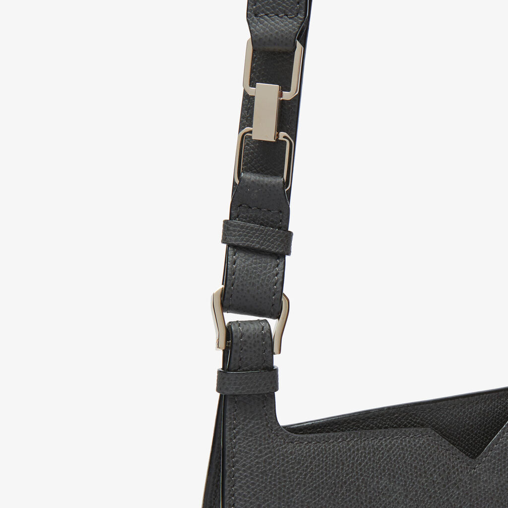 Valextra Borsa weekend Mini da Donna in Pelle Grigia | Valextra Hobo Vendita Economica