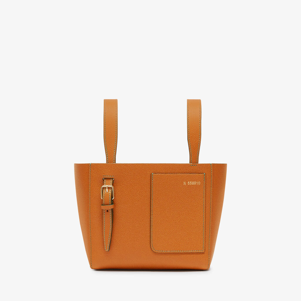 Valextra Borsa Secchiello da Donna in Pelle Marrone rigida | Valextra Soft Saldi Di Fabbrica