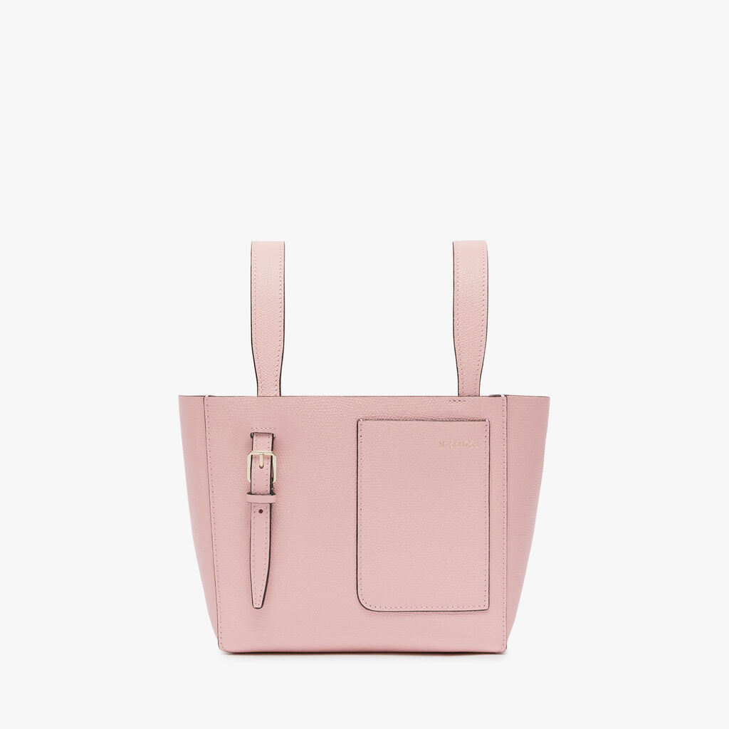 Valextra Borsa Secchiello da Donna di Lusso in Pelle Rosa | Valextra Soft I Più Venduti
