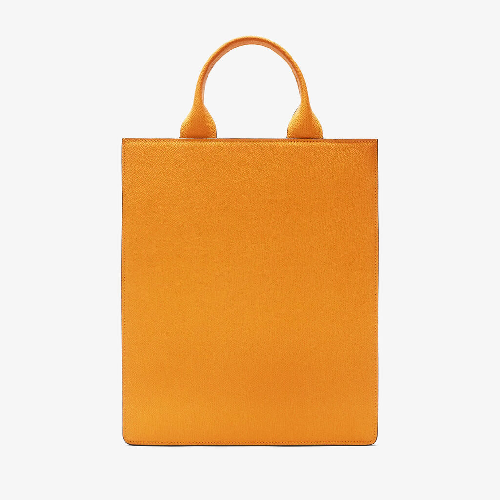 Valextra Borsetta Tote Mini versatile in Pelle Gialla | Valextra Boxy Cyber Monday