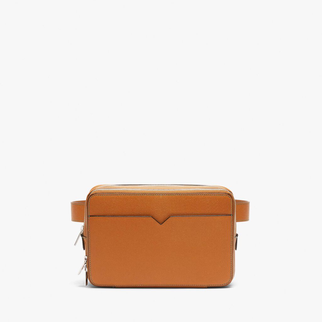 Valextra Marsupio a tracolla in Pelle Marrone | Valextra V-Line Offerte esclusive