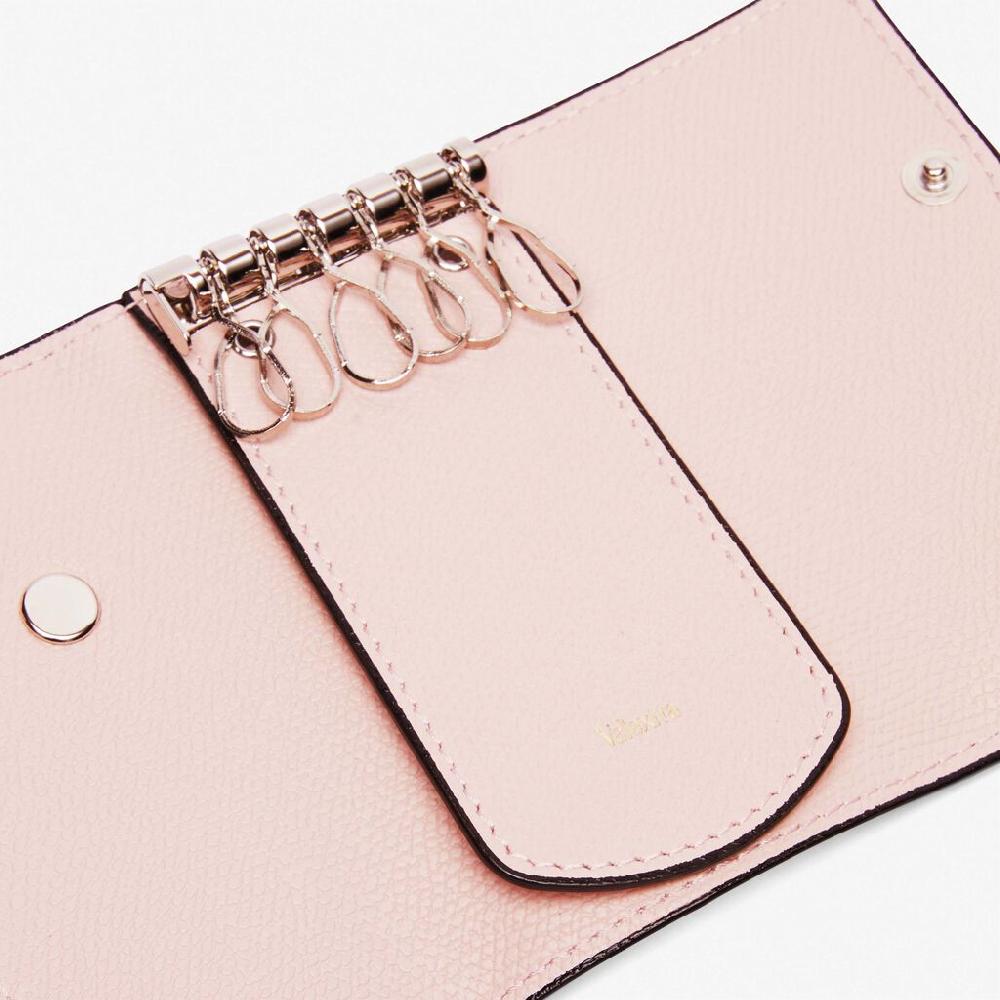 Valextra Portachiavi in Pelle Rosa | Valextra ACQUISTA ORA