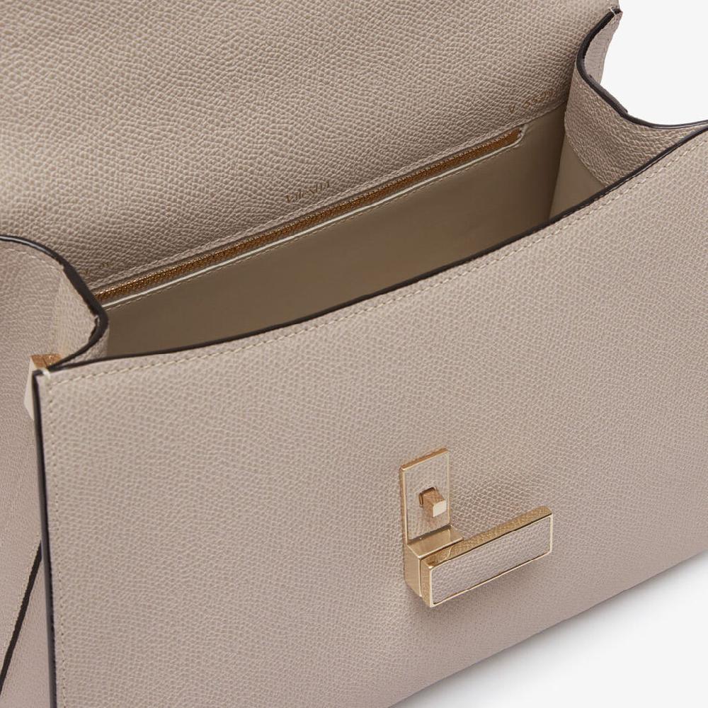 Valextra Borsa a mano da Donna in Pelle Rosa Nude | Valextra Iside Latest stili